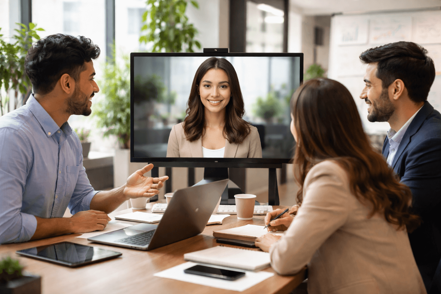 Avatares corporativos y asistentes virtuales